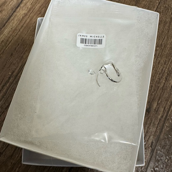 James Michelle silver ECLIPSE HERKIMER RING. Sz 5. Read below! - Picture 5 of 14